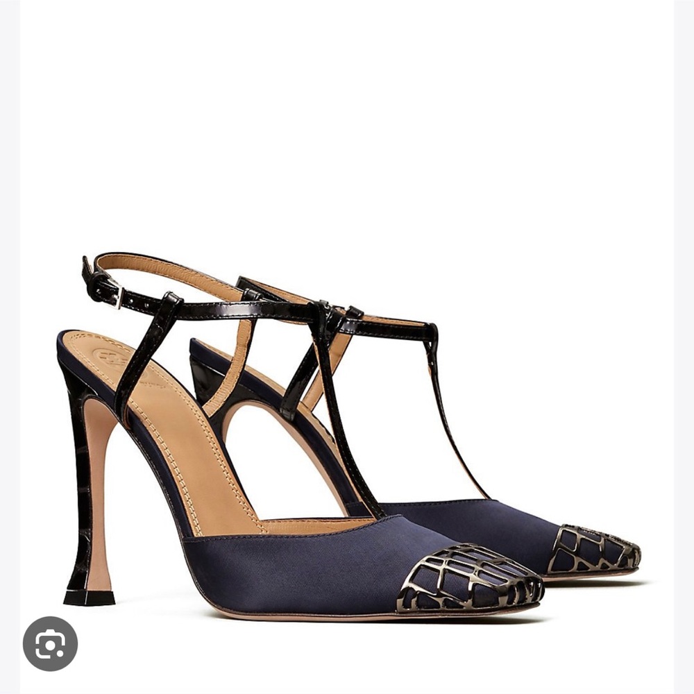 Not selling!!! Looking for these Tory Burch heels in size 8 or 8 1/2, thank you!